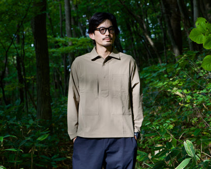 【LAST FRONTIER DESIGN】First frost pullover jacket / Navy