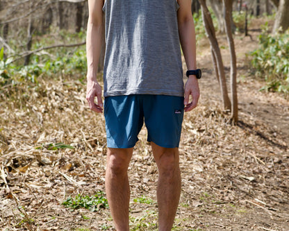 【LAST FRONTIER DESIGN】Cordura Ultralight Easy Shorts BLUE