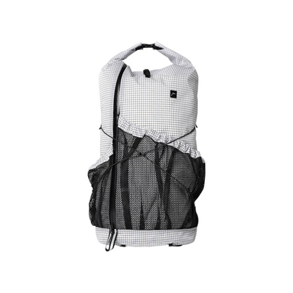 【CAYL】Mari Roll Top SM B-Grid / White