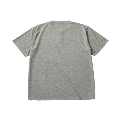 【BRING】WUNDERWEAR ヘンリーネックTシャツ / Melange Gray
