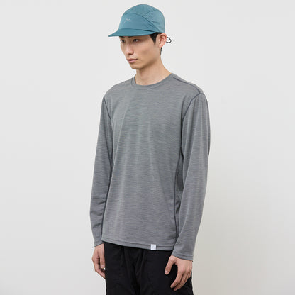 【CAYL】Wool Blend Long Sleeve Charcoal
