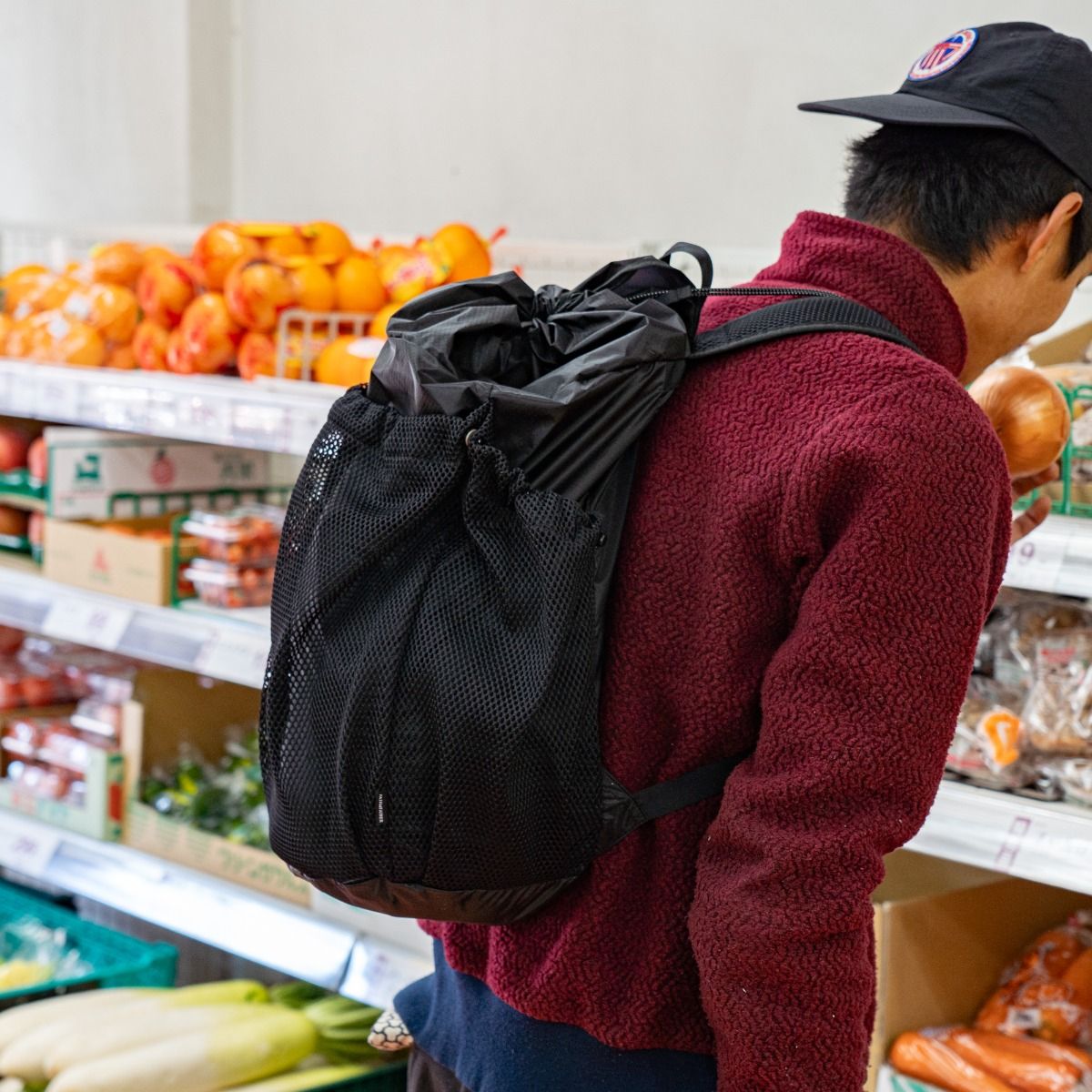 【FAIRWEATHER】packable pack (orange)