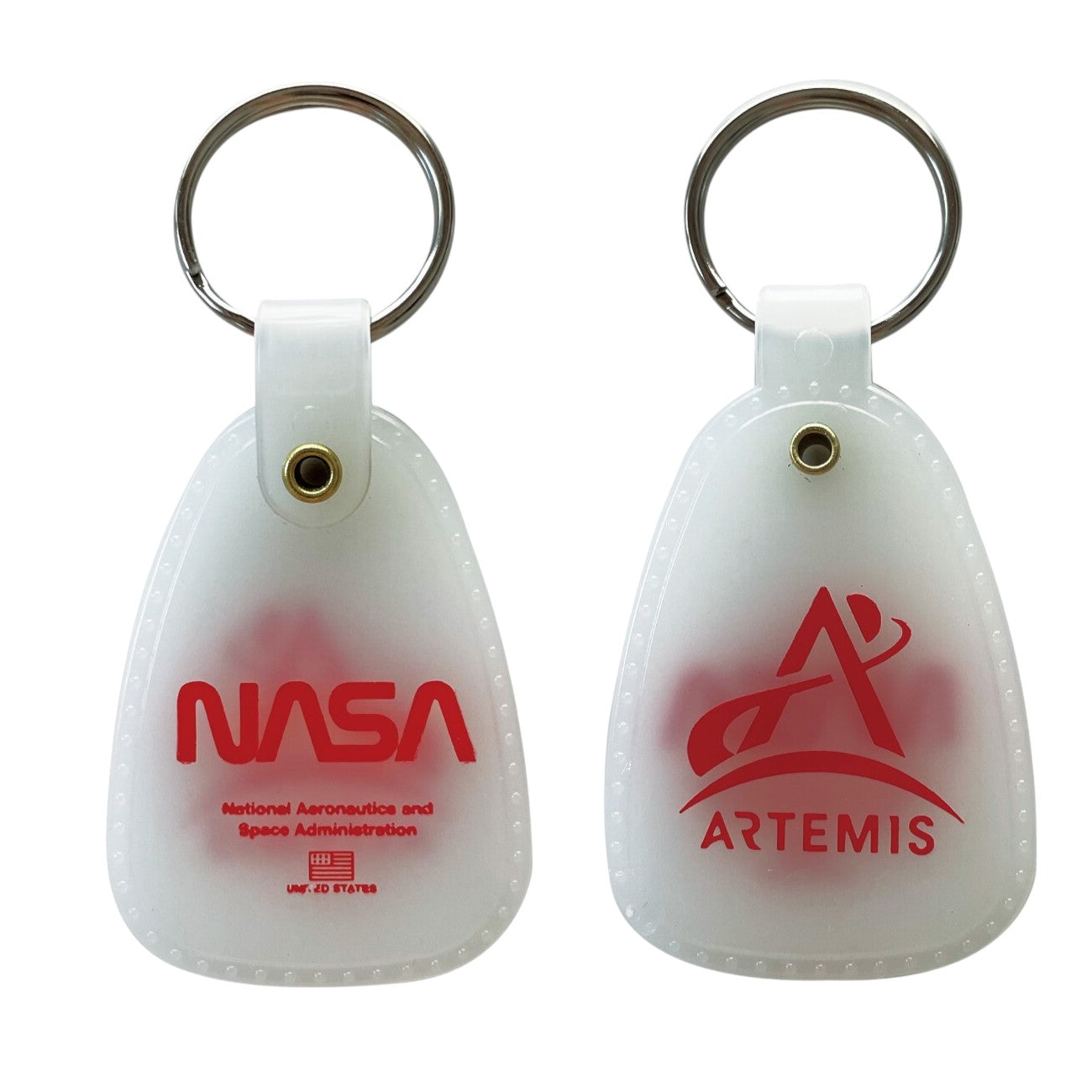 【NASA】ALTEMIS plan key chain（蓄光）
