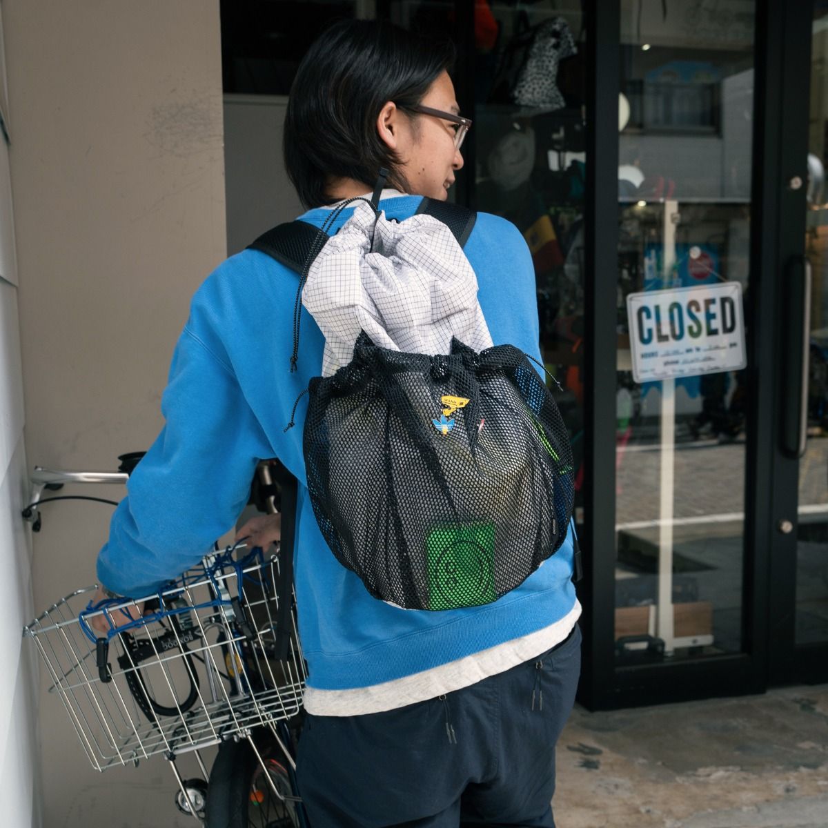 【FAIRWEATHER】packable pack (rip olive)