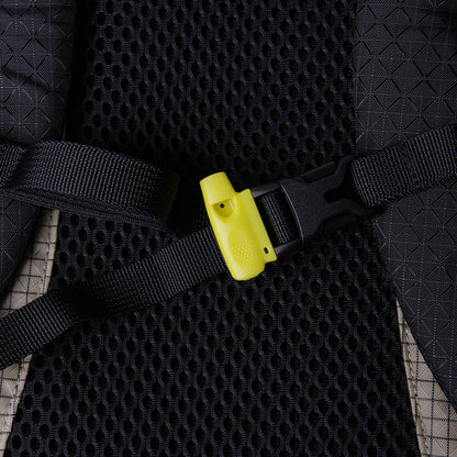 【CAYL】Gaya Roll Top B-Grid Mesh BLACK