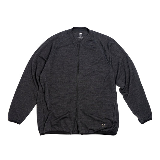 【subtle voice】SV Wool Add Jacket Charcoal Grey
