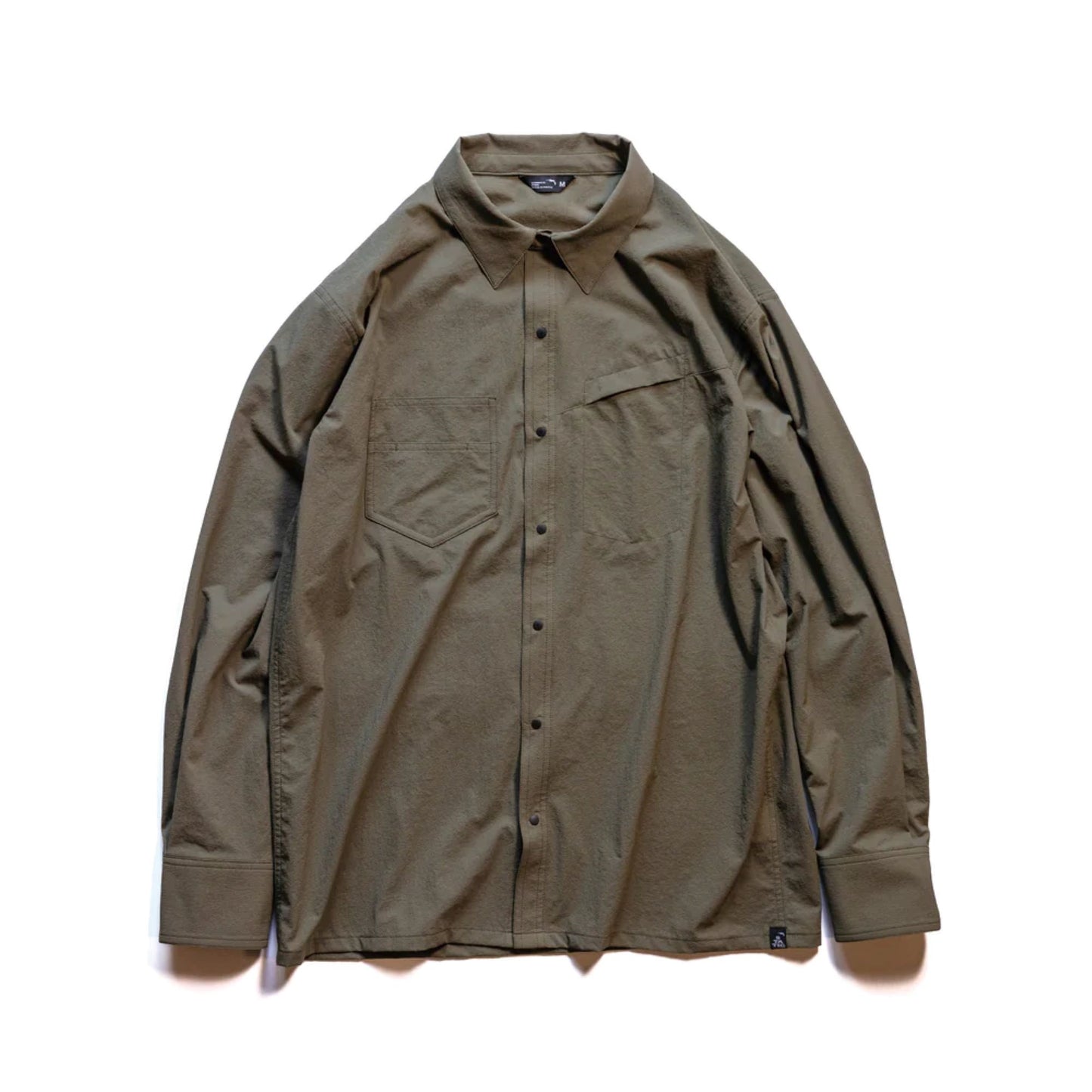 【STATIC】MERCED RIVER L/S SHIRTS KHAKI