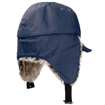 【BASIQUENTI】Nylon Ripstop Flap Cap