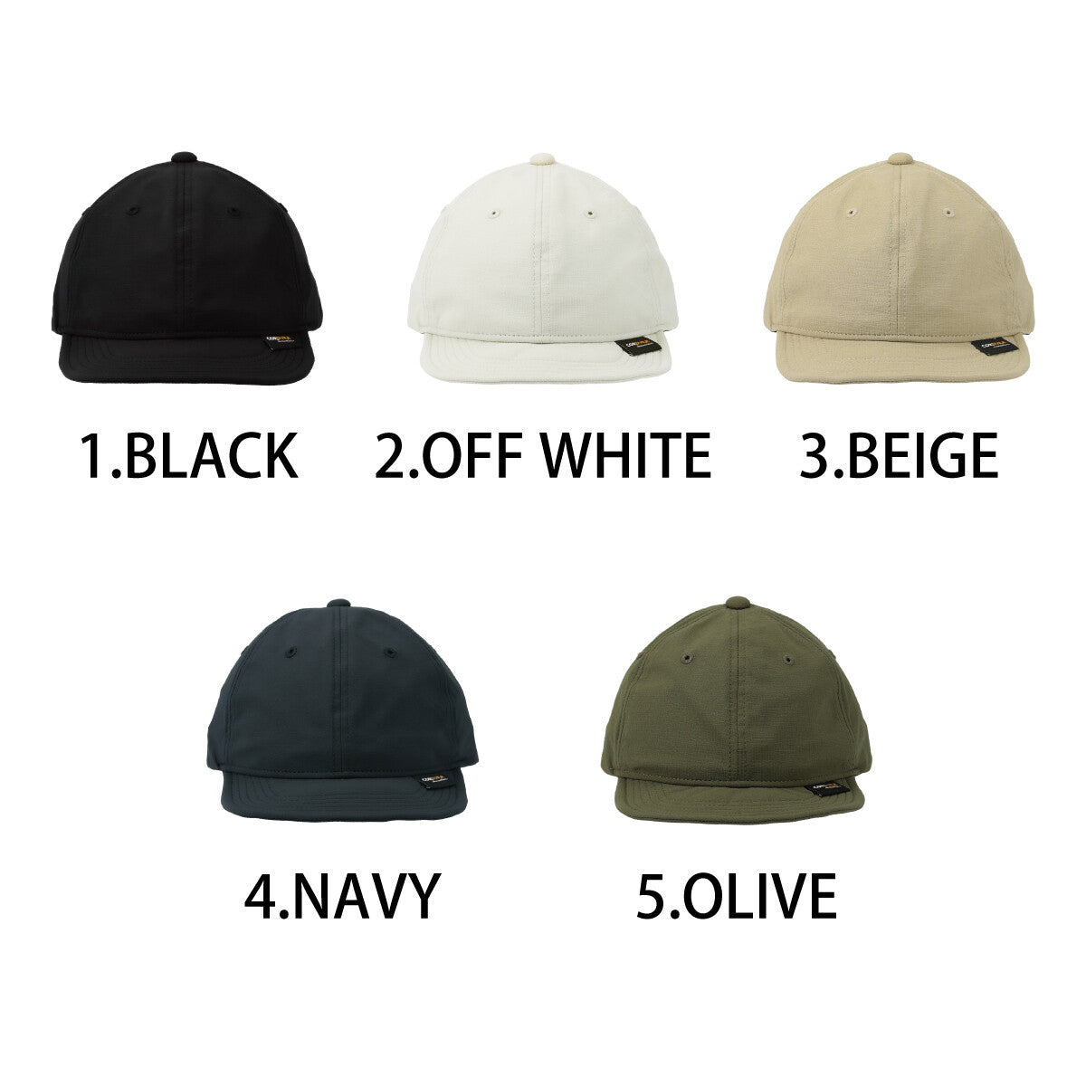 【BASIQUENTI】Cordura Mini Rip Ball Cap
