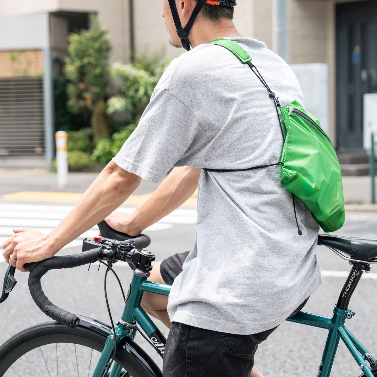 【FAIRWEATHER】road sacoche (dyneema/olive)