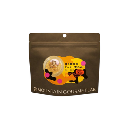 【MOUNTAIN GOURMET LAB.】鶏と舞茸のシェリー煮込み（リゾット仕立て）