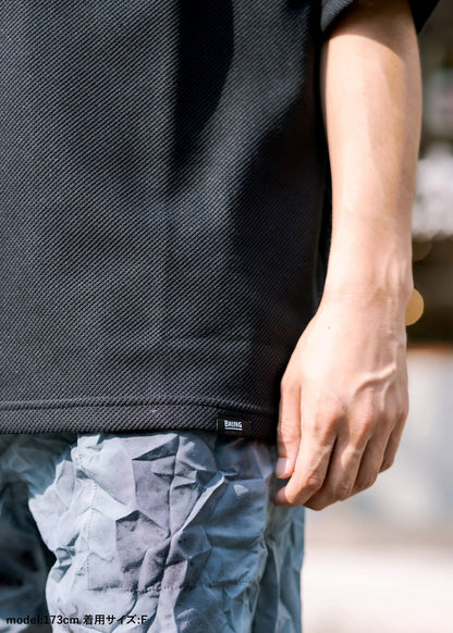 【BRING】DRYCOTTONY oversized T-shirt / BLACK