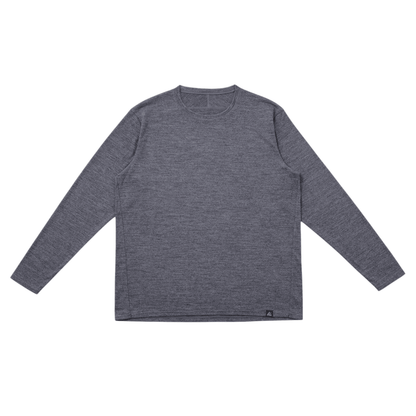 【ROUVER】AXIO Dry Wool Long tee / GRAY - LEISURES 公式オンラインショップ