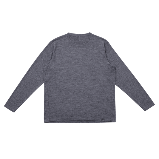 【ROUVER】AXIO Dry Wool Long tee / GRAY - LEISURES 公式オンラインショップ