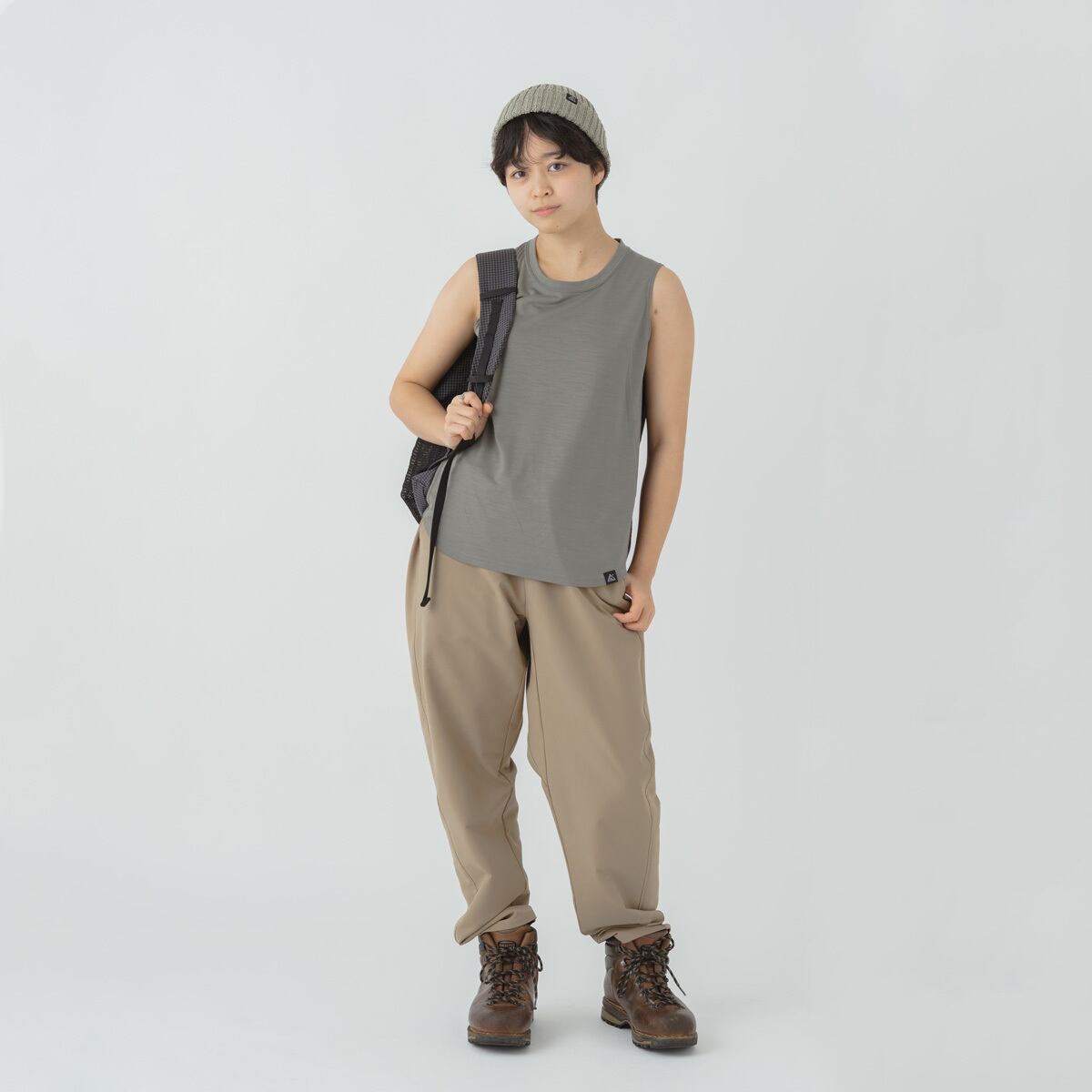【ROUVER】AXIO Dry wool Tanktop / NAVY - LEISURES 公式オンラインショップ