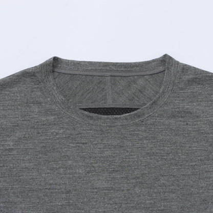 【ROUVER】AXIO Dry wool Tee / NAVY - LEISURES 公式オンラインショップ