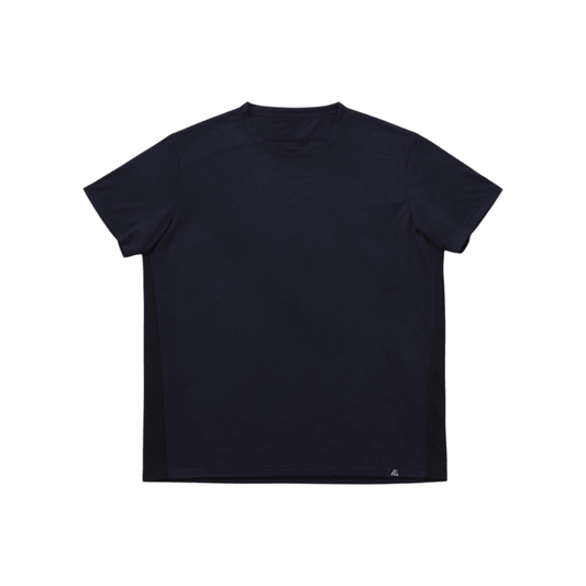【ROUVER】AXIO Dry wool Tee / NAVY - LEISURES 公式オンラインショップ
