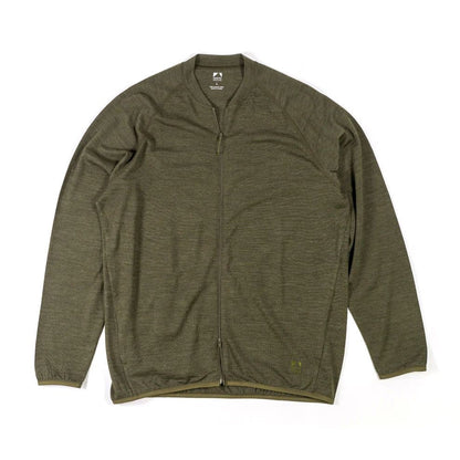 subtle voice SV Wool Add Jacket、ディープモス色のジャケット