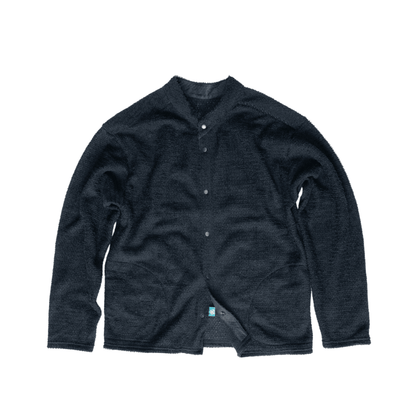 ULSUS Double Side Cardigan、黒いカーディガン